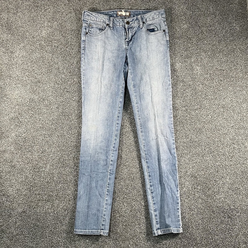 Heritage 1981 Womens 28 Skinny Jeans Light Wash Denim Y2K 2000s